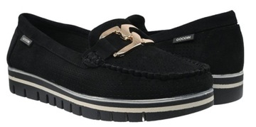 MOKASYNY SNEAKERSY DAMSKIE GOODIN FL 6030 CZARNE r,39