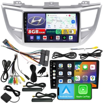 Automobilové Rádio Ncs ZQ9 Hyundai Tucson 2015-2018 Android 8GB Lte