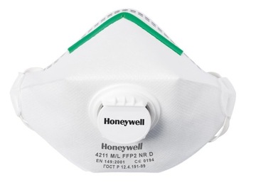 Maseczka Przeciwpyłowa Zawór HONEYWELL 4211 FFP2