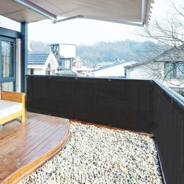 Балконное покрытие балконный коврик 1,2х5м 97% террасное ограждение серая сетка