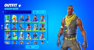 FORTNITE RENEGADE TRAVIS IKONIK ЧЕРНЫЙ АККАУНТ ТРЭВИСА