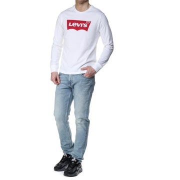 Levis Męska koszulka z długim rękawem LS Graphic Tee 36015-0010-XXS