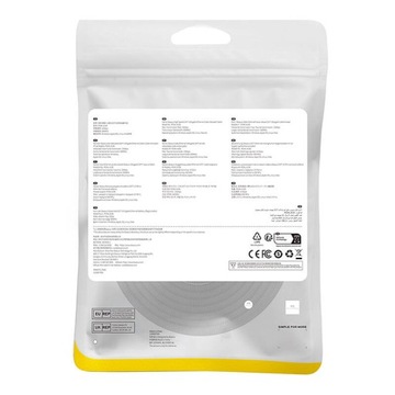 ИНТЕРНЕТ-КАБЕЛЬ BASEUS CAT 7 LAN ETHERNET RJ45 СЕТЕВОЙ КАБЕЛЬ В ПЛЕТЕКЕ, 10 М