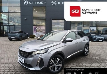Peugeot 3008 II Crossover Facelifting  1.2 PureTech 130KM 2021 Peugeot 3008 1.2 130KM Allure Salon PL Vat Marza 1 wlasciciel Serwisowany