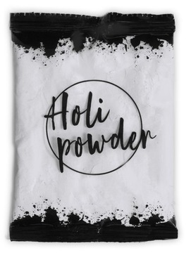Holi Powder kolorowy proszek HOLI Festiwal kolorów BIAŁY