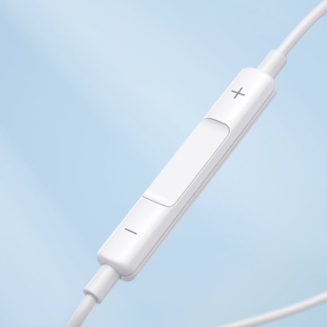 НАУШНИКИ JOYROOM MINI JACK С ДИСТАНЦИОННЫМ УПРАВЛЕНИЕМ БЕЛЫЙ MINI JACK 3,5 ММ