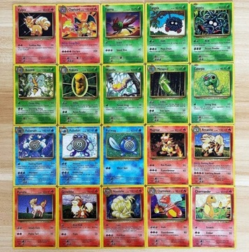 Карты POKEMON 1996 54шт. Чаризард Бластойз