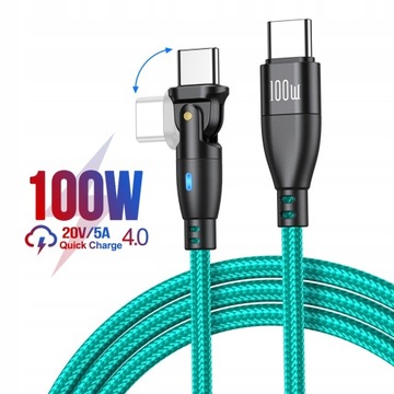 AUFU Kabel USB C do typu C 100 W USBC PD Fast