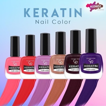 Лак для ногтей Golden Rose KERATIN NAIL 97