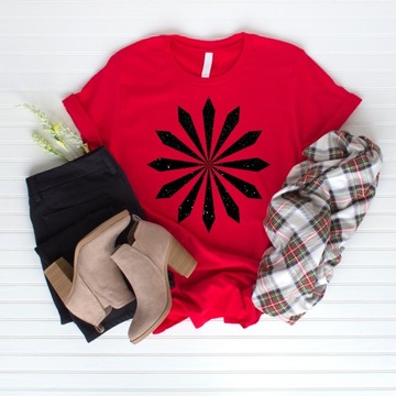 Folia Termotransferowa Flex 100x50 na metry Czarna Brokatowa