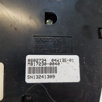 PANEL KLIMATIZACE VOLVO XC90 8682734