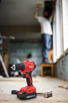 АККУМУЛЯТОРНАЯ ДРЕЛЬ-ДРЕЛЬ YATO БЕСЩЕТОЧНАЯ ОТВЕРТКА С LED-СВЕТОДИОДОМ, 18 В, 45 Нм, КОРПУС