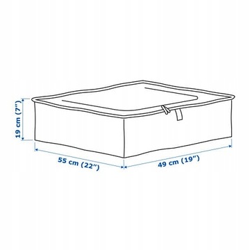 Чехол-контейнер для постельного белья, одежды, пухового одеяла