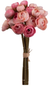 PIWONIA PEŁNIK JASKIER BUKIET KWIATY SZTUCZNE