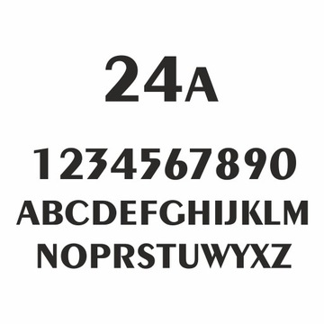 НОМЕР ДОМА НОМЕРА ДВЕРЕЙ БУКВЫ НОМЕР ДОМА АДРЕС ЗДАНИЯ ЦВЕТА - M6 20 см