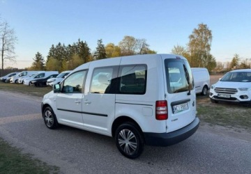 Volkswagen Caddy III Kombi Maxi 2.0 EcoFuel CNG 109KM 2010 Volkswagen Caddy 2.0 MPI 109 KM 5 osobowy Nowa instalacja LPGZarejestrowany, zdjęcie 2