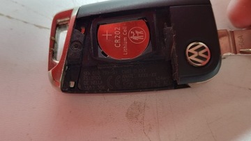 KLÍČEK OVLÁDAČ DO VW PASSAT GOLF JETTA STAV MOC DOBRÝ ZÁRUKA