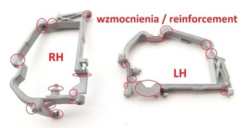 Ремкомплект зеркала левый на Mercedes W210 W140 W202