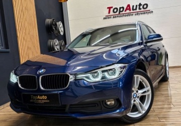BMW Seria 3 F30-F31-F34 Touring Facelifting 2.0 320d 190KM 2018 BMW Seria 3 2.0D 190KM gwarancjaFULL LED AUTOMAT zarejestrowana navi