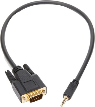 C2G 0,5 m DB9 do 3,5 adapter Aux 57D-317