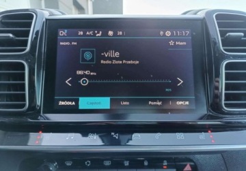 Citroen C5 Aircross SUV 1.2 PureTech 130KM 2021 Citroen C5 Aircross 1.2 130KM Feel Pack Vat Marza Salon PL ASO 1.2 130KM, zdjęcie 27