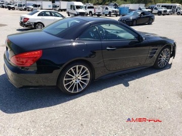 Mercedes SL R231 2018 Mercedes-Benz SL 2018 r., 4,7 L 550 SL ROADSTER 4.7 Benzyna 449KM, zdjęcie 5
