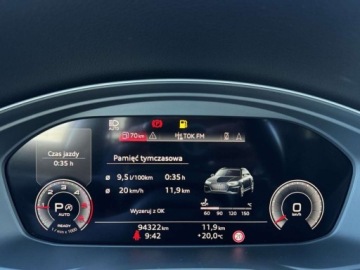 Audi Q5 II SUV Facelifting 2.0 40 TDI 204KM 2020 Audi Q5 S Line Quattro Reflektory LED Virtual Cockpit Ambiente Apple CarPl, zdjęcie 12
