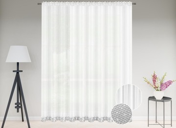 Firana Cyrkonie Firany 220x300 cm Firanki Diamenty