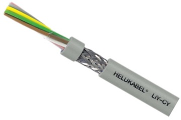 Kabel przewód LIYCY 2x0,5 sterowniczy w ekranie HELUKABEL