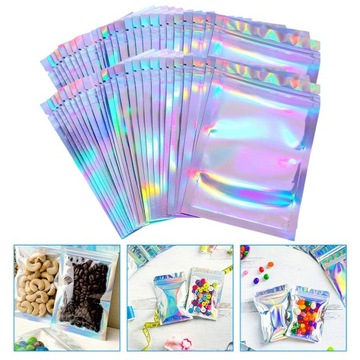 Пакеты полиэтиленовые для хранения прозрачных пакетов, закрытые, 100 шт.