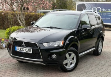 Mitsubishi Outlander II 2.0 MIVEC 147KM 2010 Mitsubishi Outlander 2.0 147KM Alkantara CLIMATRONIC Bezwypadkowy Serwis D, zdjęcie 1
