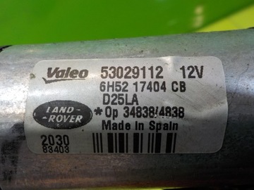 LAND ROVER FREELANDER II 2.2 TD4 10R MOTOREK STĚRAČE ZADNÍ 6H5217404CB