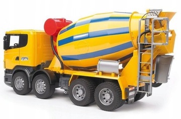 Bruder 03554 Игрушка бетономешалка Scania, пластик