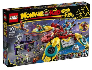LEGO 80023 MONKIE KID DRONKOPTER EKIPY MONKIE KIDA