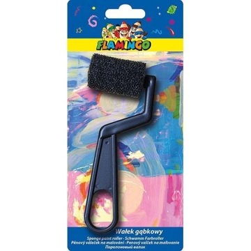 WAŁEK GĄBKOWY GŁADKI CZARNY, TITANUM