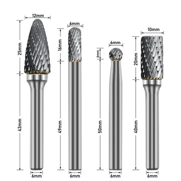 8 * РОТАЦИОННЫЙ РЕЗАК МЕТАЛЛИЧЕСКОГО КАРБИДА ВОЛЬФРАМА