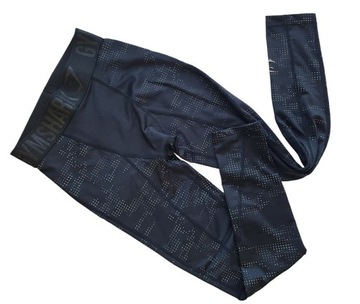 V8181 GYMSHARK legginsy męskie sportowe S