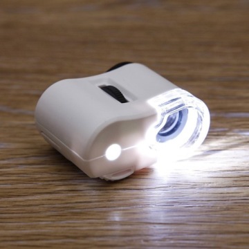 МИКРОСКОП, УВЕЛИЧИТЕЛЬНАЯ ЗАЖИМНАЯ ЛИНЗА ДЛЯ ТЕЛЕФОНА, 60X UV LED