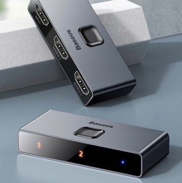 РАЗДЕЛИТЕЛЬ BASEUS ДВУСТОРОННИЙ РАЗДЕЛИТЕЛЬ FULL HD 4K 30 Гц 3x HDMI
