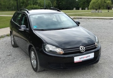Volkswagen Golf VI Variant 1.6 TDI-CR DPF BlueMotion 105KM 2010 Volkswagen Golf 1,6 Tdi Alufelgi Klimatronik Po oplatach z Niemiec, zdjęcie 12