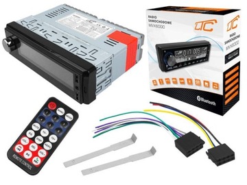 АВТОМОБИЛЬНОЕ РАДИО BLUETOOTH RDS SD USB AUX ПУЛЬТ ДУ