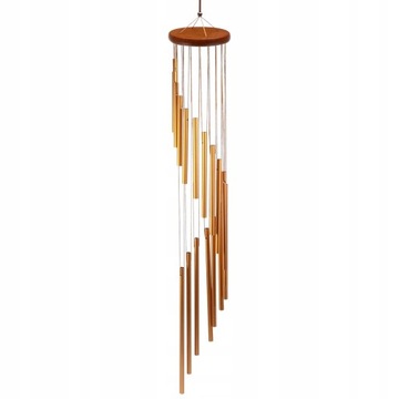 Dzwonek wietrzny Retro Zegar ścienny Music Decor