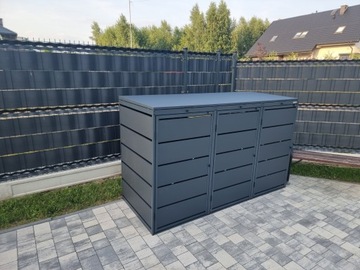 Металлическая конструкция контейнера для мусора Премиум 240-3