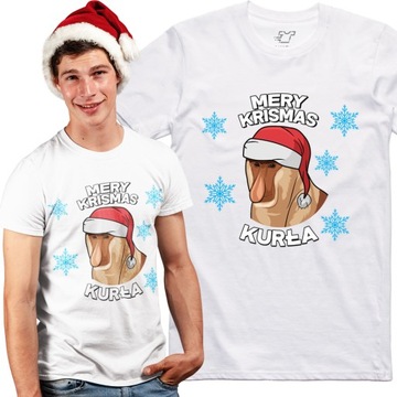 Koszulka Święta Janusz Nosacz Mery Krismas XL