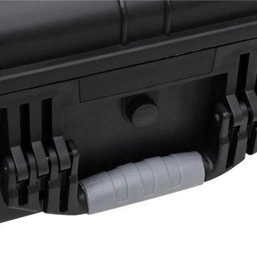 Авиакейс vidaXL Черный 63x50x23 см ПП