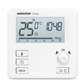 КОНТРОЛЛЕР РЕГУЛЯТОР КОМНАТНЫЙ ТЕРМОСТАТ AURATON WEEK