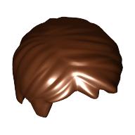 LEGO Włosy brązowe męskie 62810 Reddish Brown