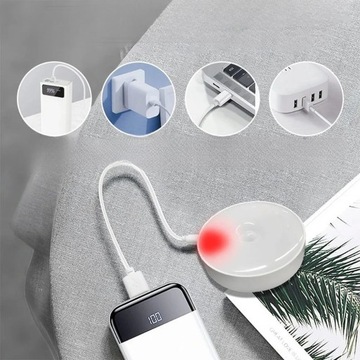 6x BEZPRZEWODOWA LAMPKA NOCNA LAMPA LED 6000K USB Z CZUJNIKIEM RUCHU MAGNES