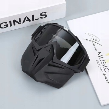 РЕГУЛИРУЕМАЯ ДВУХЧАСТНАЯ ОЧКИ-МАСКИ СНОУБОРД КРЕСТОВЫЕ ЛЫЖИ ПЕЙНТБОЛ СТРЕЙНБОРТ