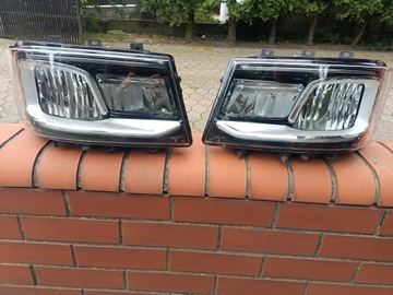 SCANIA R S FULL LED LAMPA LEWA PRAWA KOMPLET PRZÓD REFLEKTOR